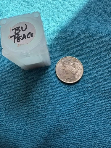 1923-P Peace Dollar 90% Silver - Brilliant Uncirculated.  Nice Original luster!