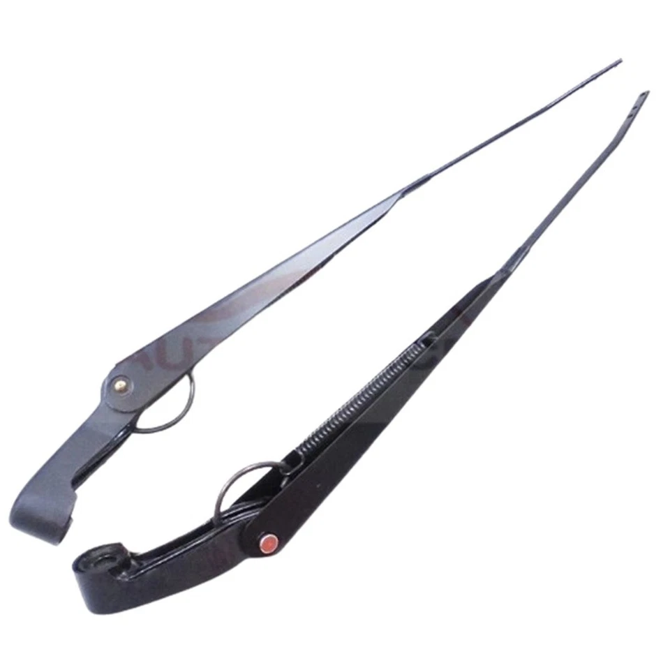 Par de brazos limpiaparabrisas negro para Toyota Corolla KE70 TE71 TE72 LH+R 1979-1983 Foto 3 de 4