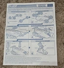 GI Joe 1990 Cobra Hammerhead Vehicle Blueprints Instructions Original Hasbro