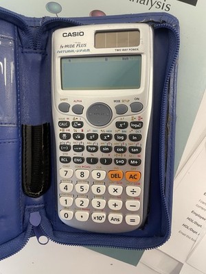 Casio Calculator FX-991DE Plus With Cover and Case located in USA