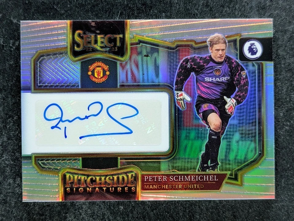 Peter Schmeichel Soccer Sports Trading Cards & Accessories for
