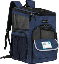 Dog Backpack Carrier Airline Approved Cat Backpack for Carrying Small Large Cats