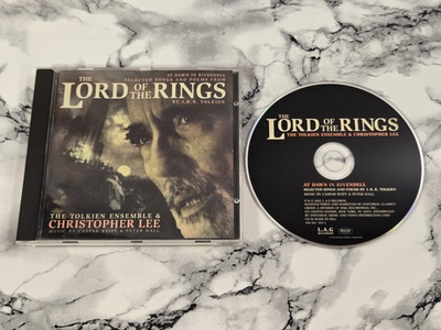#ad The Lord Of The Rings J.R.R. Tolkien Dawn In Rivendell CD Christopher Lee $16.99