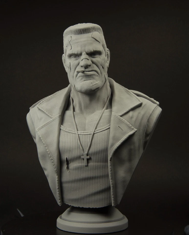 Buste en résine. MARV. Sin City. 1/6. Impression 3D. Prêt à peindre. - Photo 1/4