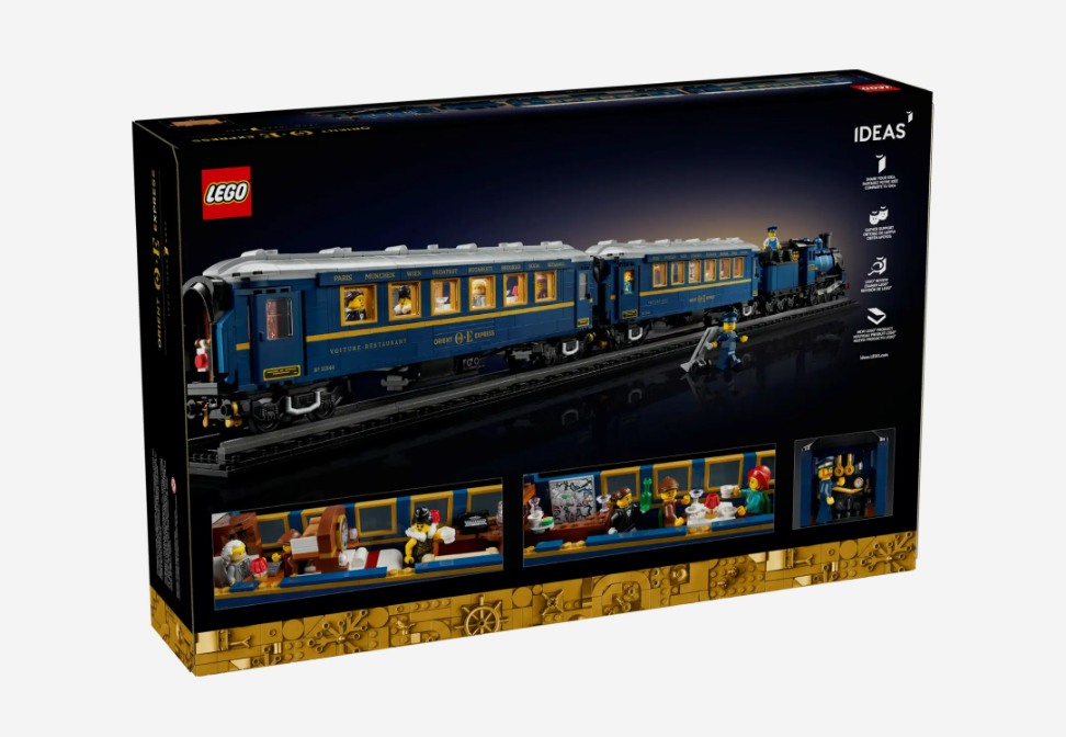 NEW LEGO 21344 Orient Express Steam Train Ideas Series Collectible