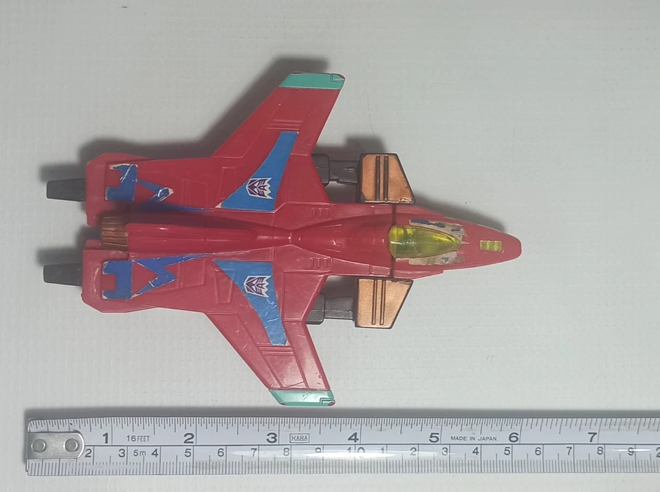 HASBRO VTG 1992 TRANSFORMERS G1 PREDATORS SNARE EUROPEAN EXCLUSIVE FLARE JET D - Image 4 of 4