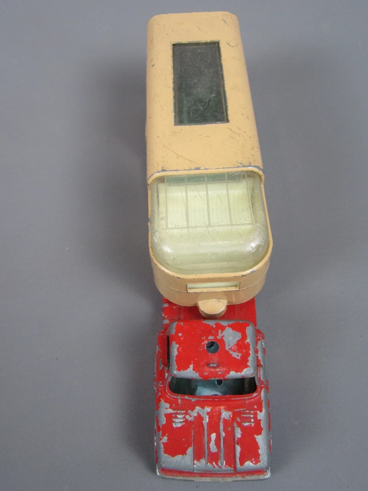 D731 Vintage Matchbox K18 UK Dodge Trattore Articolato Furgone Cavalli King Size - Immagine 3 di 4