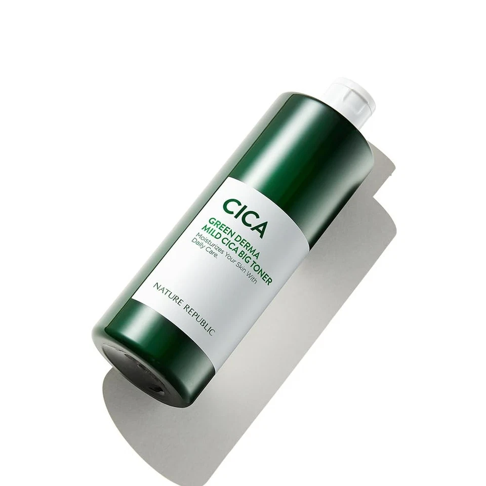 Loción tónica grande NATURE REPUBLIC Green Derma CICA NF0243 701 Foto 4 de 4