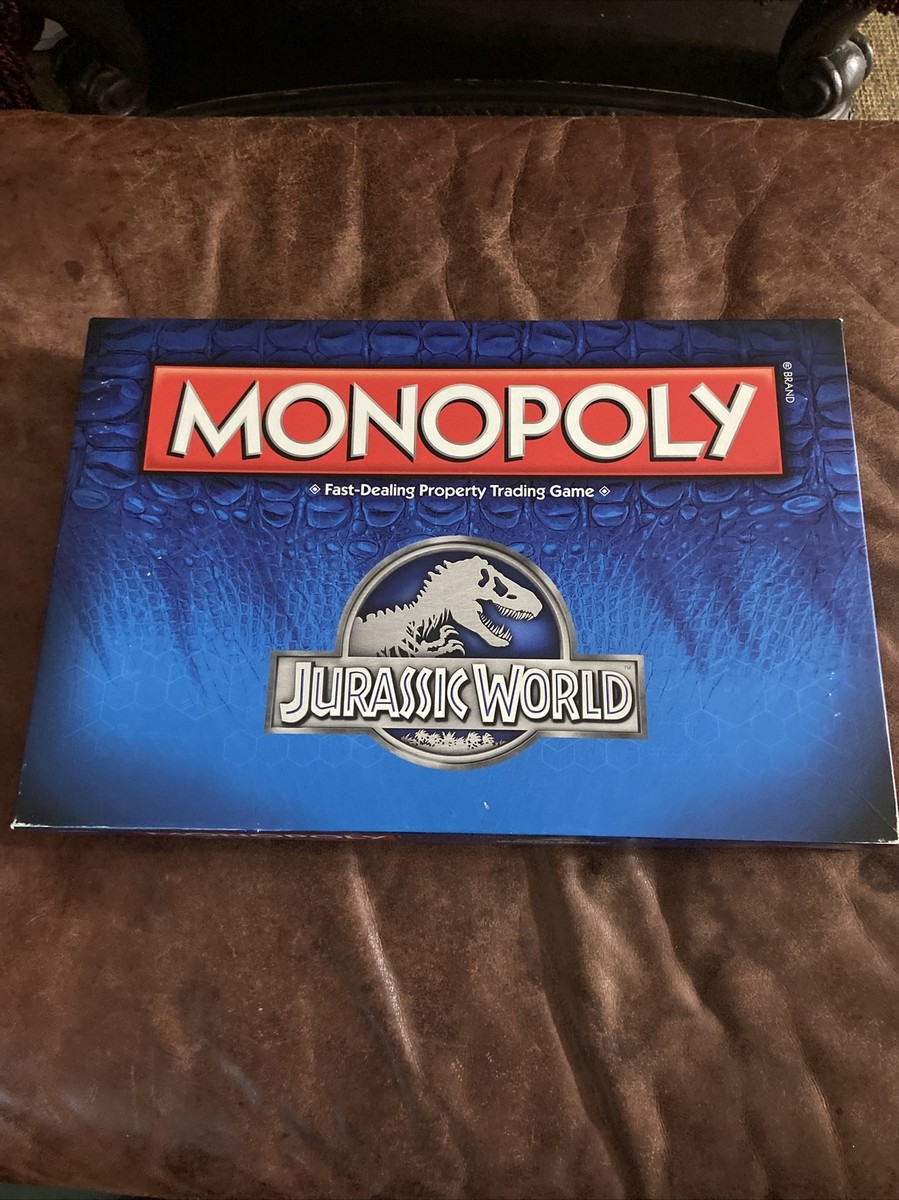 Monopoly Jurassic World Edition Jurassic Park 2015 Missing