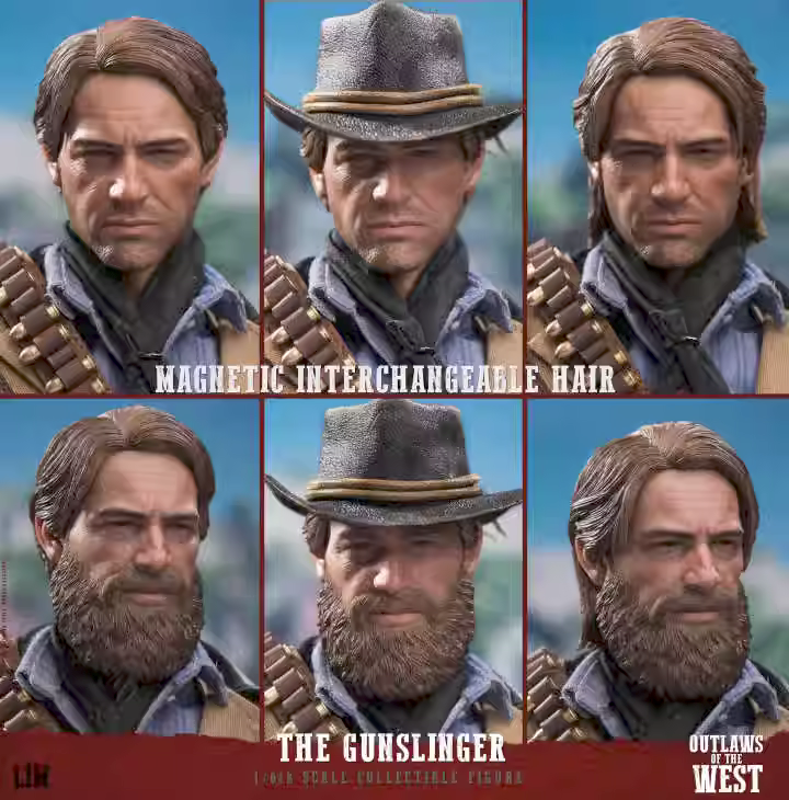 New Limtoys LIM008 1/6 Red Dead Redemption Arthur 12