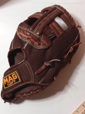 Mag Soft Baseball Glove MS-2497 Right Hand Throw Brown. Nearly New Condition.