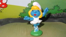 Smurfs Ballet Dancer Smurfette Smurf Ballerina 20098 Vintage Original Figure