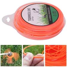 2.4mm X90m Orange Nylon Trimmer Strimmer line Parts Brushcutter Cord Wire Round 0.11 per metre