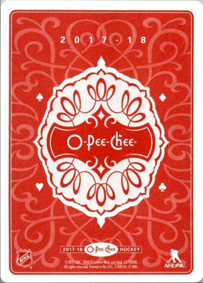 2017-18 O-Pee-Chee Playing Cards Ryan O'Reilly #3S - Image 2 of 2