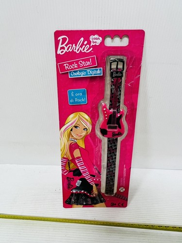 MONTRE QUARTZ NEUVE BARBIE MATTEL 2001 CADRAN TOURNANT PIVOTANT