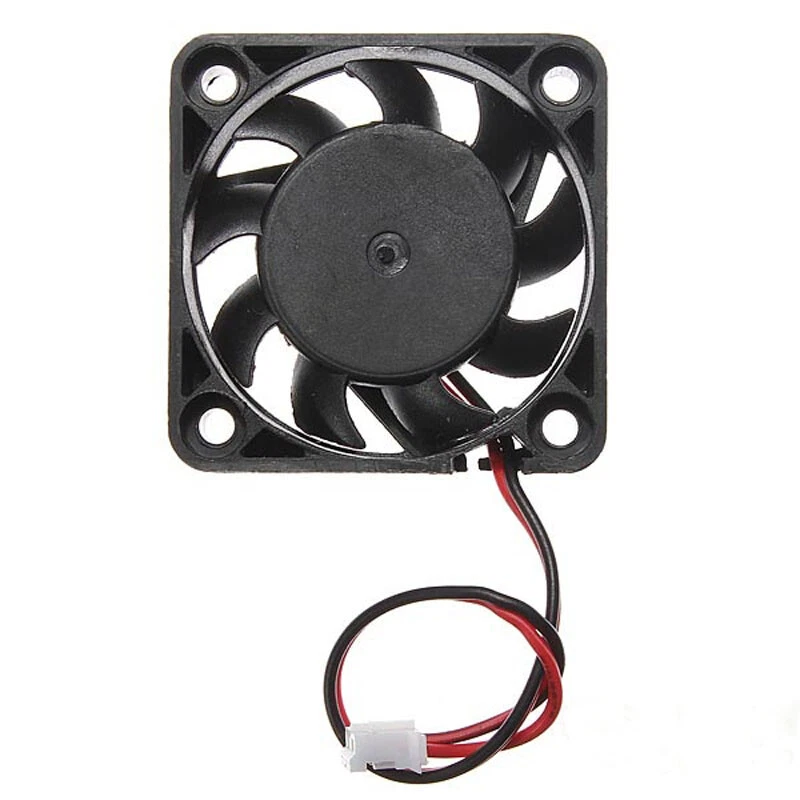12V 2 Pin 40mm Computer Cooler Small Cooling Fan PC Black Heat sink B16 - Image 3 of 3