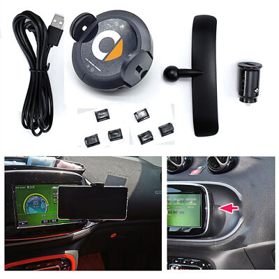 Drahtlose Ladegerät Auto Handy Halter Halterung Stand Teil für Smart New 453/451