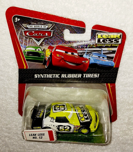 DISNEY PIXAR CARS "LEAK LESS No. 52" with RUBBER TIRES VHTF DIECAST CAR - Picture 1 of 2