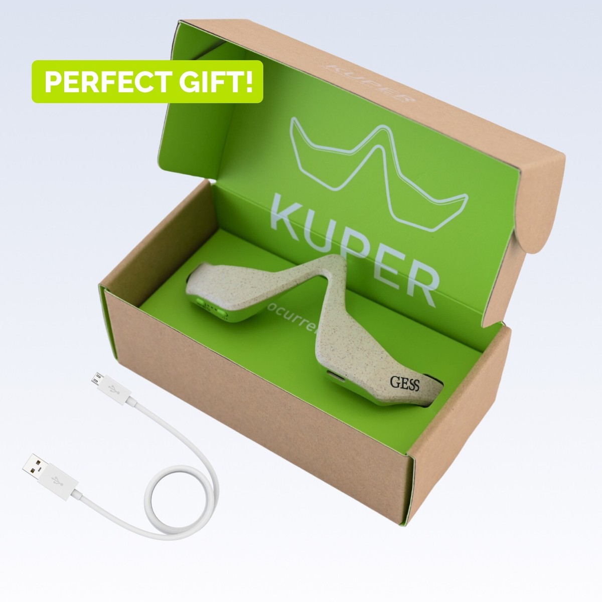 Masque Yeux Micro-courant GESS KUPER EMS - Lifting Cutané, 3 Modes, Neuf