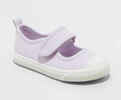 Toddler Girls' Cecilia Sneakers Lilac Purple Cat Jack SIZE