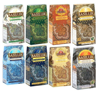 Basilur's Loose Leaf Tea 100g x 4 Pack Free Shipping World Wide