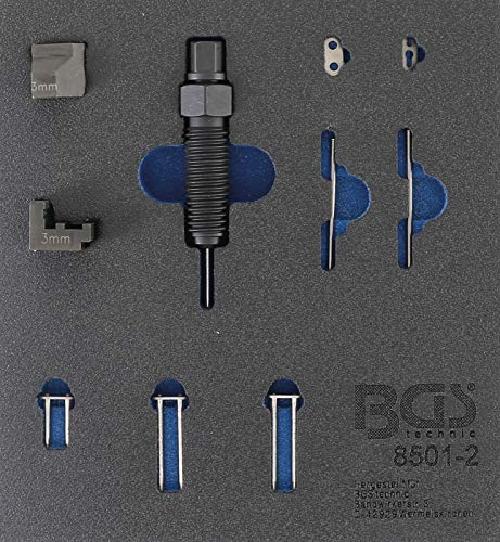 Bandeja para carro 1/6: Juego complementario para remachador de cadenas de distr