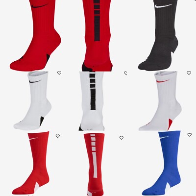 Nike Elite Crew Socks Dri-Fit basketball U Choose nba Jordan Retro Supreme Socks