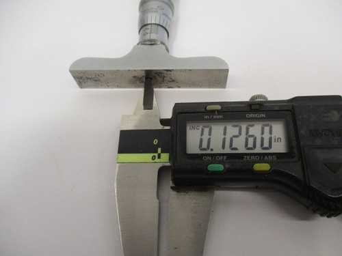 SCHERR TUMICO Depth Micrometer Head (Only) Ratchet Thimble .125" Rod Size No Rod - Picture 11 of 15