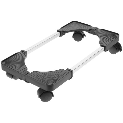 Computer Host Bracket Cpu Stand with Wheels Adjustable Mobile Holder Pc Tower