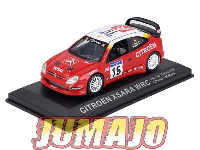 RCA123 voiture 1/43 IXO Altaya Rallye : CITROEN Xsara WRC 2001 #15 J.Puras