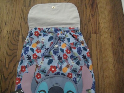 Disney Stitch Backpack Tropical Slouch Backpack New with Tags Loungefly Disney Lilo & Stitch Tropical Slouch Backpack  main image 2