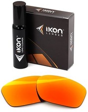 Polarized IKON Replacement Lenses For Oakley Sliver OO9262 Fire Mirror