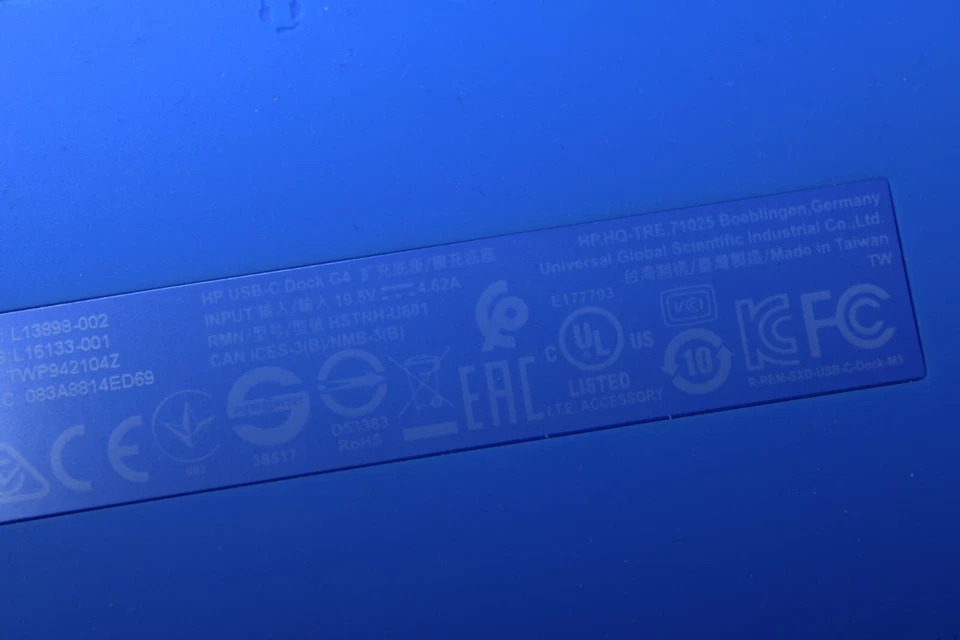 Estación de acoplamiento HP USB-C Dock G4 y OEM Foto 4 de 4