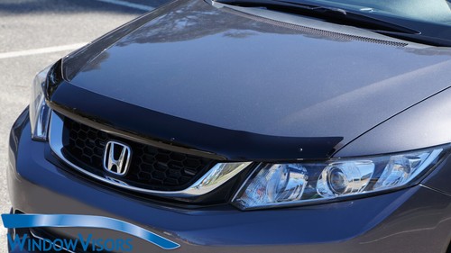Premium Quality Bonnet Protector Tinted Glass for Honda Civic Sedan 2011 to 2015 - Picture 7 of 9