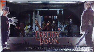 HORROR CLIX: FREDDY VS JASON ACTION PACK WZK0695 | eBay