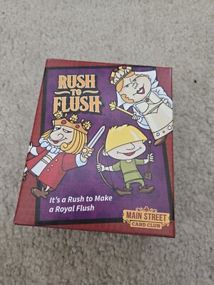 Rush To Flush Card Game
