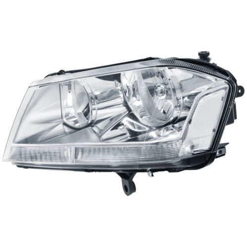 2PCS LH RH Chrome Headlights Front Lamp Assembly For 2008-2014 Dodge Avenger - Foto 6 di 9