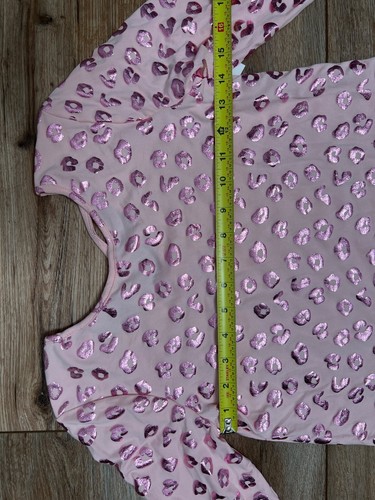 Girls Size-8 Long Sleeve Pink/Purple Tshirt Top free style - Picture 2 of 8