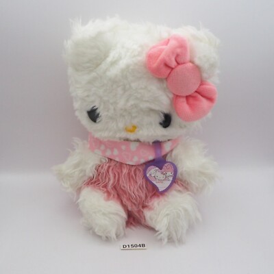 D1504B Hello Kitty  Sanrio Scruff Luvs 2020 SEGA Toys Plush 8'' Toy Doll Japan