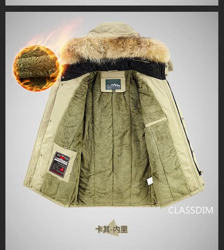 Herren Winterjacken 8X Longjacken Herren Outdoor Daunenjacken - Bild 12 von 27