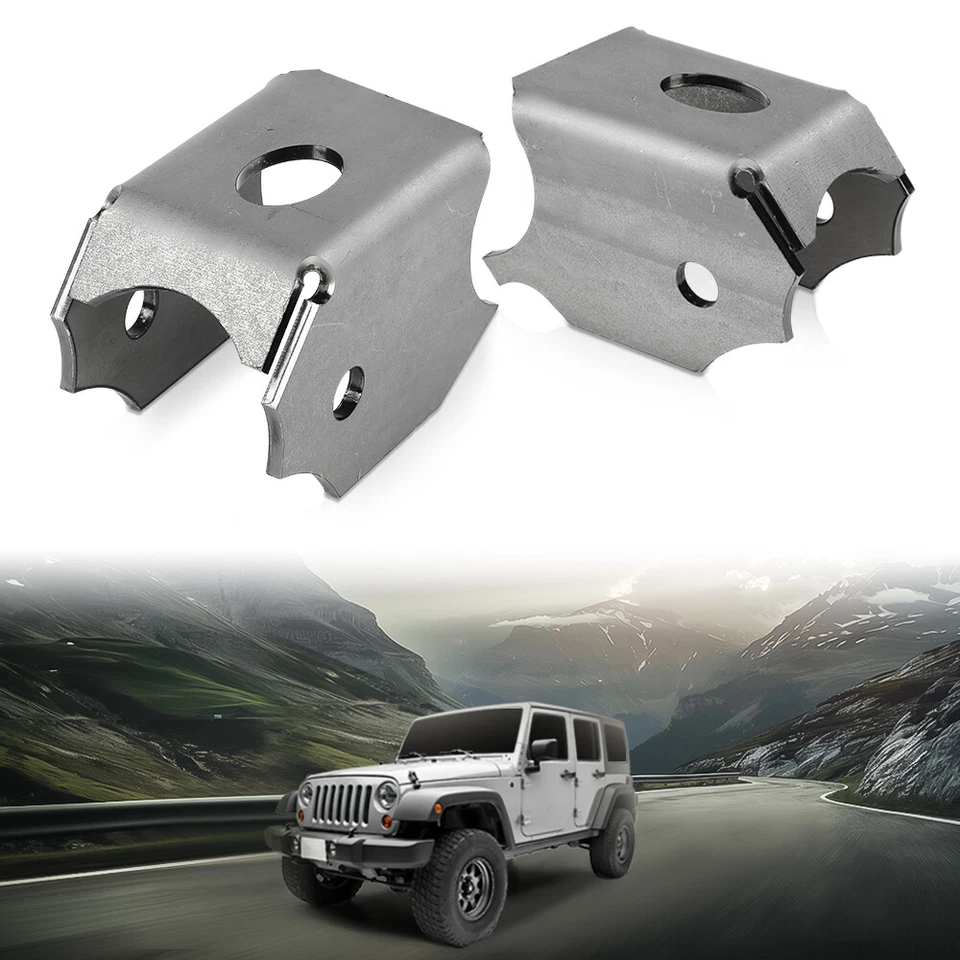 Soporte de brazo de control inferior delantero de alta resistencia apto para 07-18 Jeep Wrangler JK JKU Foto 2 de 4