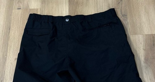 WRANGLER pantaloncino uomo nero piatto davanti outdoor taglia 44 tasche elasticizzato usato in ottime condizioni - Foto 5 di 8