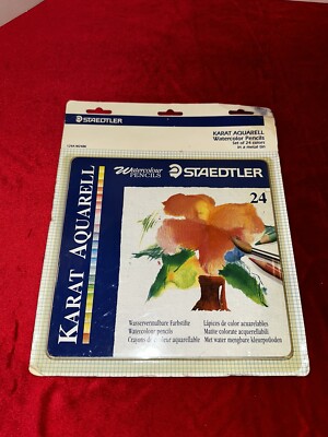 Staedtler Karat Aquarell Watercolor Pencils 24 Count NEW