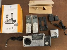 AT&T 2 Handset Cordless Phone Digital Answering System DECT 6.0 - CL83215