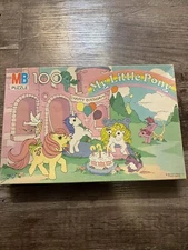 Vintage My LIttle Pony Birthday PUZZEL MB 1985
