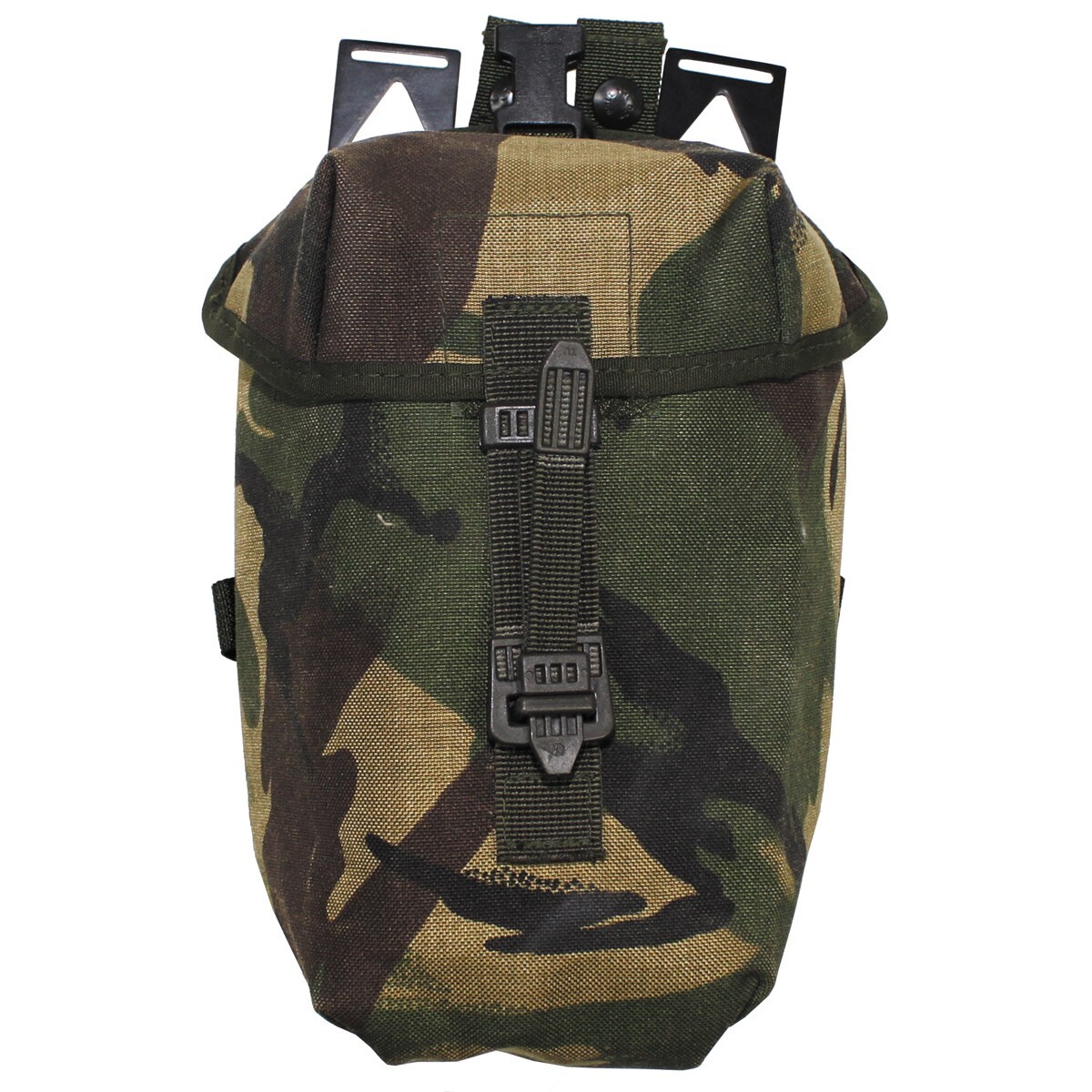 Ex-Army Surplus Large Utility Pouch Flap Close DPM Woodland Camo