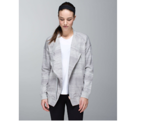 lululemon asymmetrical zip jacket