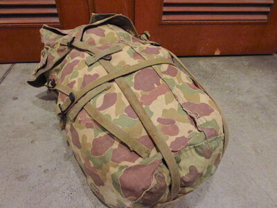 Pack USMC WWII Jungle M-1943 40's Frogskin Vintage M1943 JUNGLE