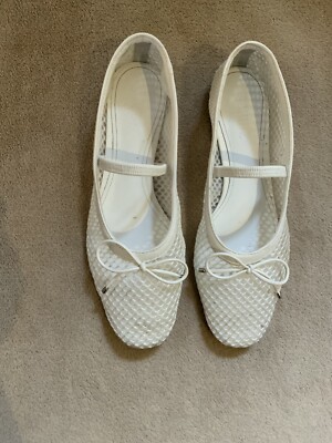 Schutz Arissa Mesh Ballet Flat Women Size