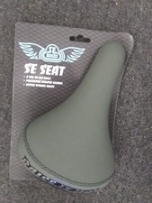 S.E. Sillín de carreras 'leise it up' para bmx gris
